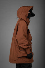 J25 Brown Storage X Tech Jacket from Niepce Inc