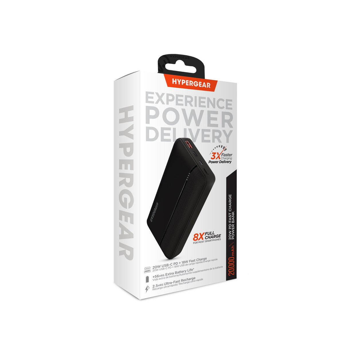 HyperGear 20000mAh 20W PD + USB Power Bank from Jupiter Gear Home