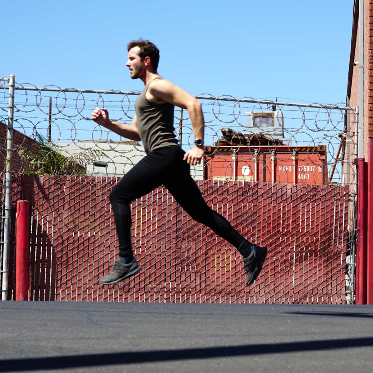 Midweight - Men's Wool Flyless Running Tight Woolverino from Minus33 Merino Wool Clothing
