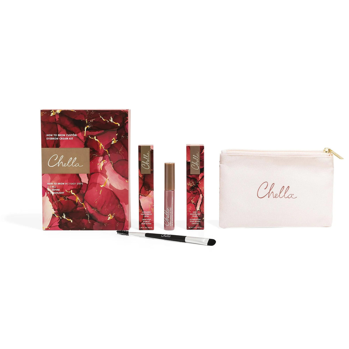 eyebrow cream kit from Chella
