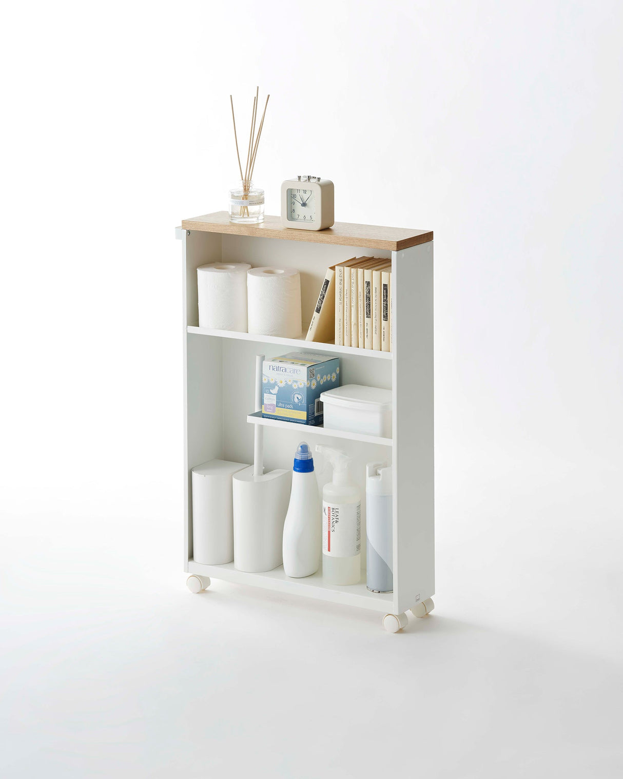 Rolling Storage Cart (27" H)  - Steel from Yamazaki Home