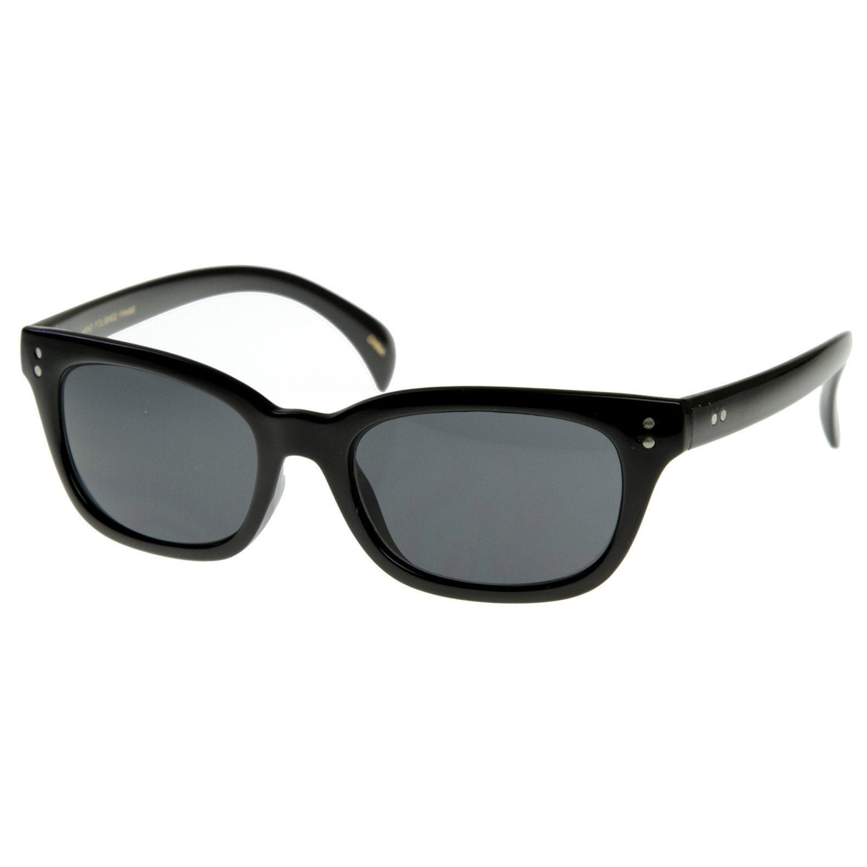 Bold Dapper Premium Oval Horned Rim RX Optical Sunglasses 8367 from zeroUV