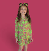 WILD DAISY CHECKERS GIRL'S DREAM GOWN from DREAM BIG LITTLE CO
