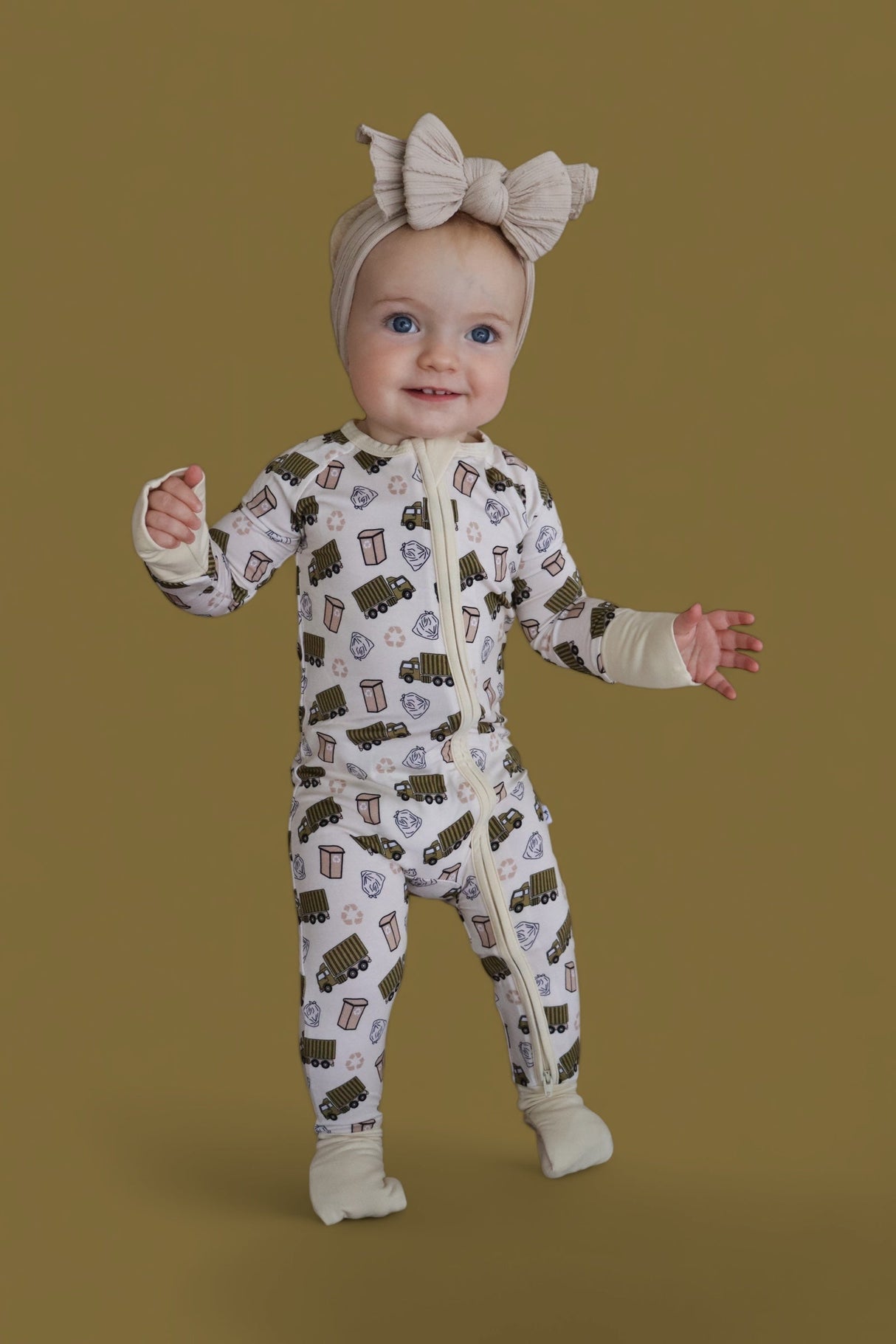 GOOD OL' GARBAGE DREAM ROMPER from DREAM BIG LITTLE CO