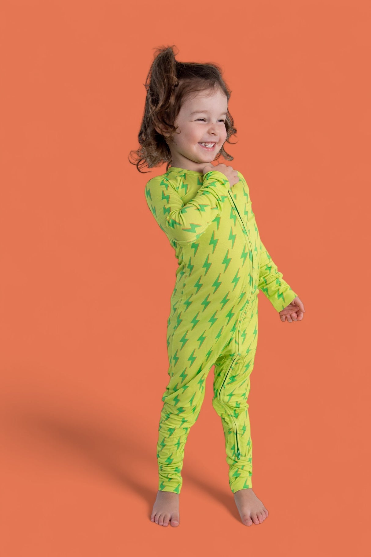 BRIGHT BOLTS DREAM ROMPER from DREAM BIG LITTLE CO