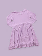 AMETHYST RIB DREAM RUFFLE DRESS from DREAM BIG LITTLE CO