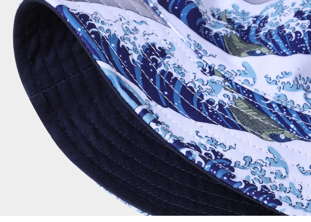 The Great Wave Bucket Hat from Niepce Inc