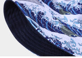 The Great Wave Bucket Hat from Niepce Inc