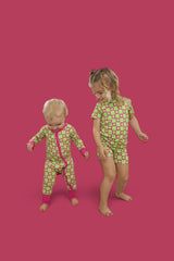WILD DAISY CHECKERS DREAM ROMPER from DREAM BIG LITTLE CO
