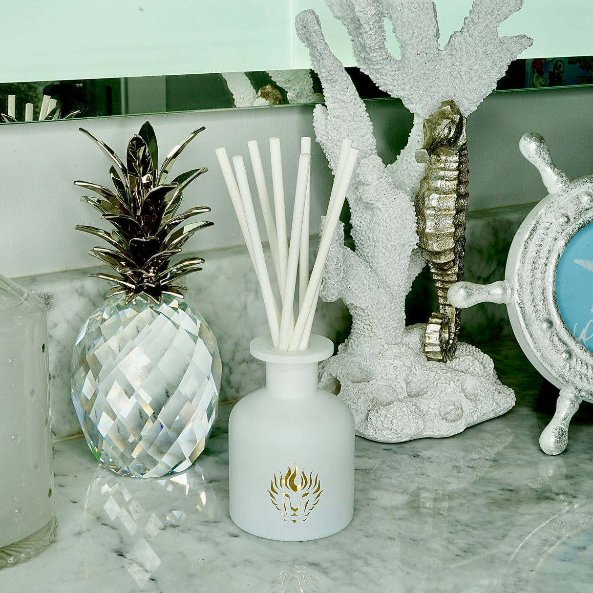 Peppermint Mocha Candle from The Lion's Den Candle Company