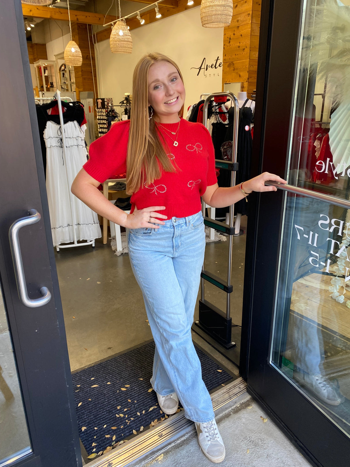 Krystal Sweater Top From Arete Style