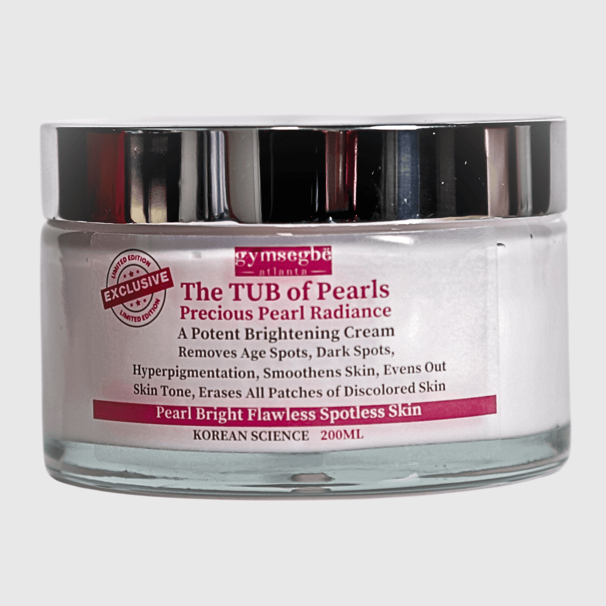 The Tub Of Pearls Precious Pearl Radiance  Brightening Cream from gymsegbë