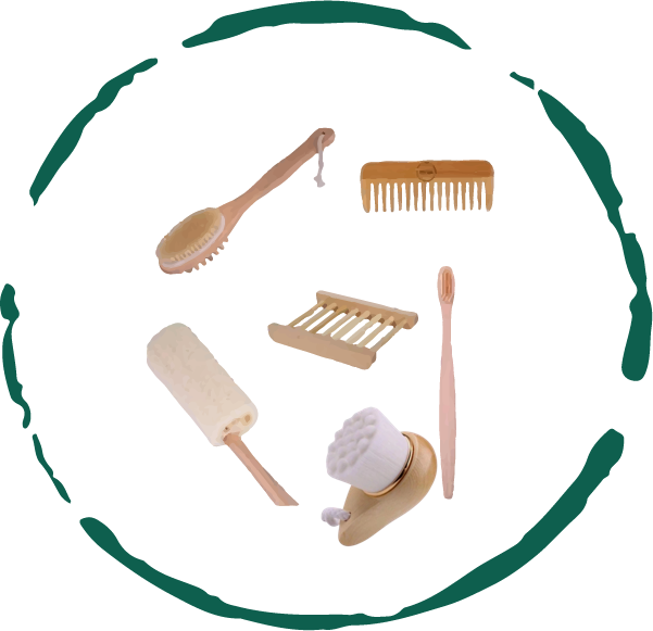 Zero-Waste Bath Accessories Bundle from BeNat