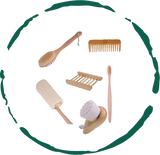 Zero-Waste Bath Accessories Bundle from BeNat