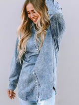 Asymmetrical Denim Jacket from MsDressly