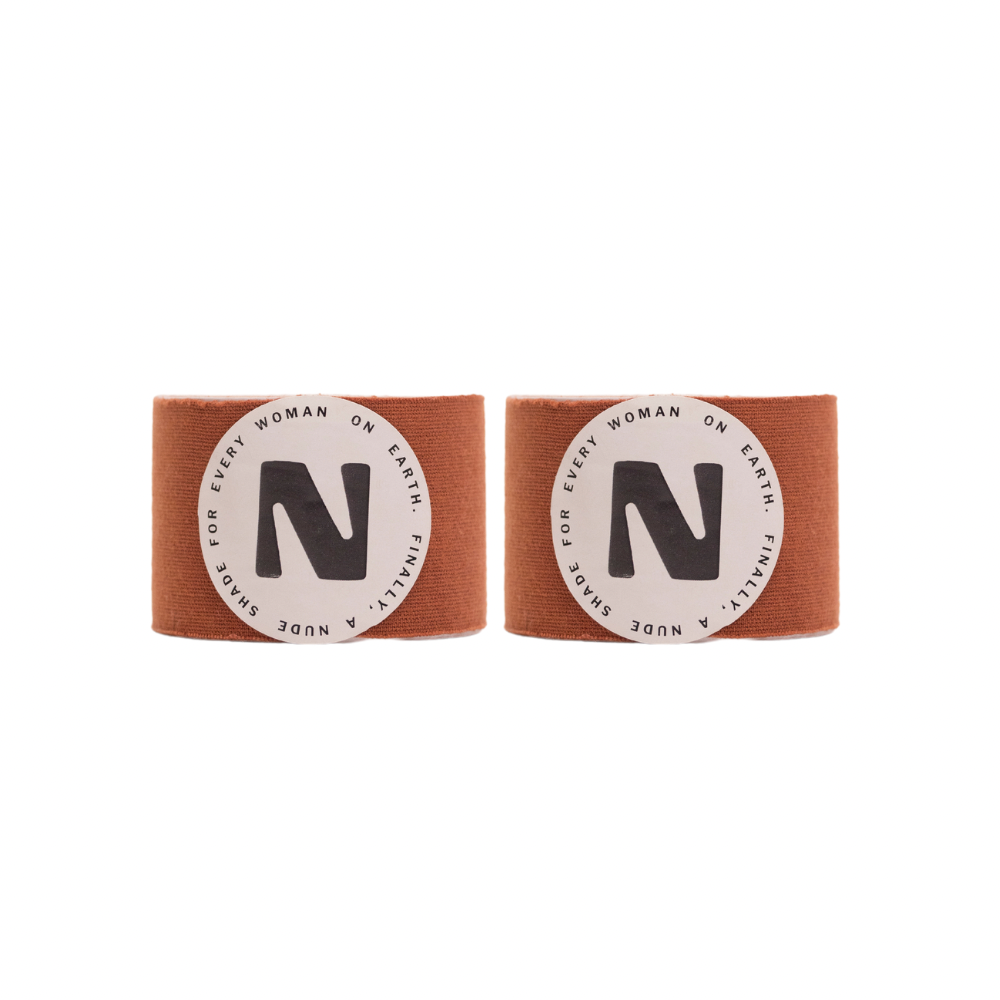 The Grip Kit: Nude Shade Boob Tape 2-Pack Set from Naked Rebellion