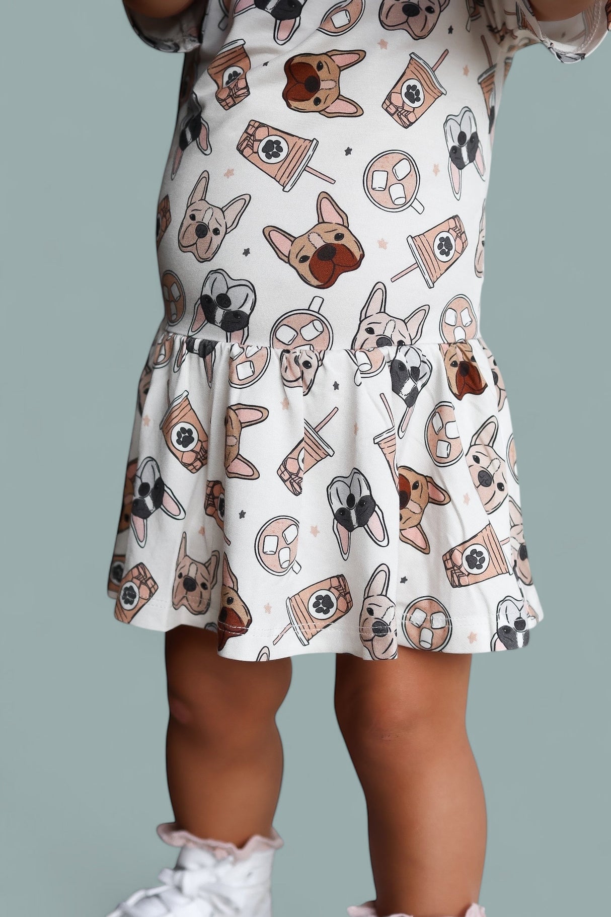 EXCLUSIVE PUP CUPS DREAM BODYSUIT DRESS from DREAM BIG LITTLE CO
