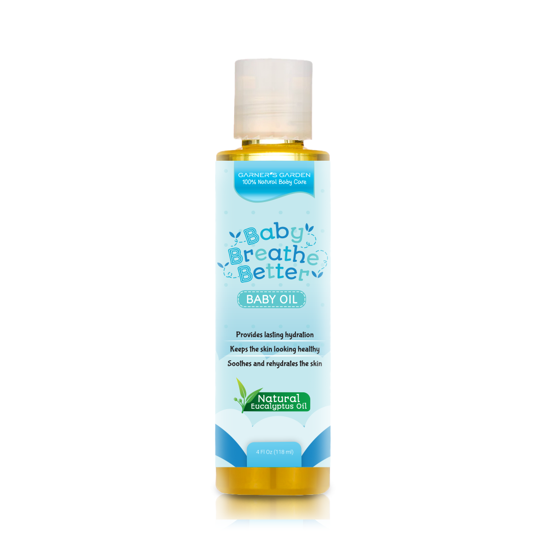 Breathe Better Baby Oil from Garner's Garden