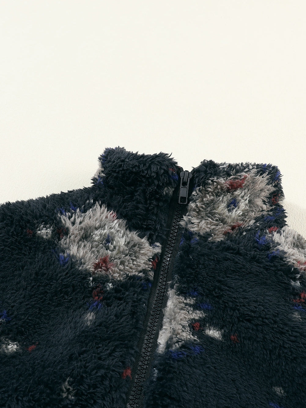 Black and White Aztec Sherpa Jacket from MsDressly