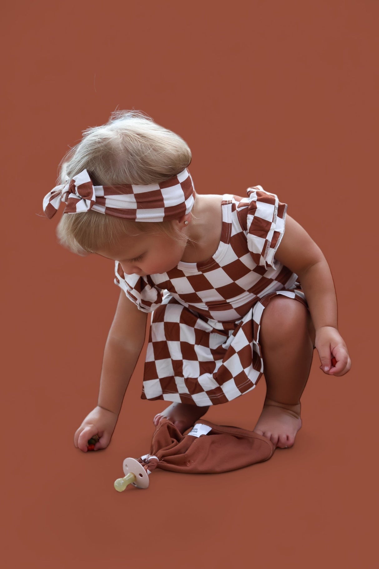 COPPER CHECKERS DREAM BOW from DREAM BIG LITTLE CO