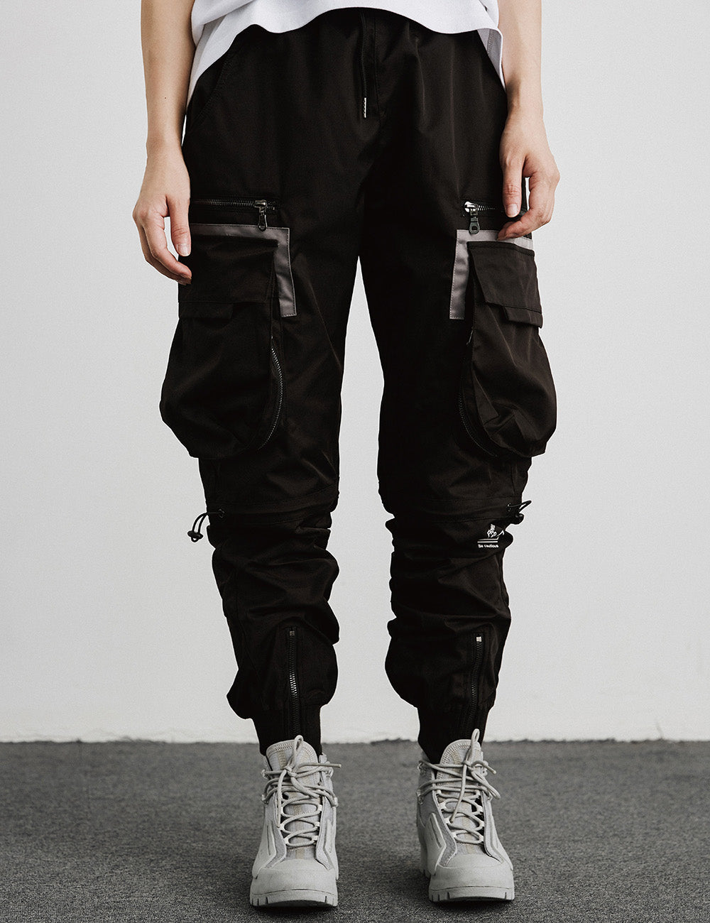 X-2 Rebirth Black Jogger Pants  From Niepce Inc