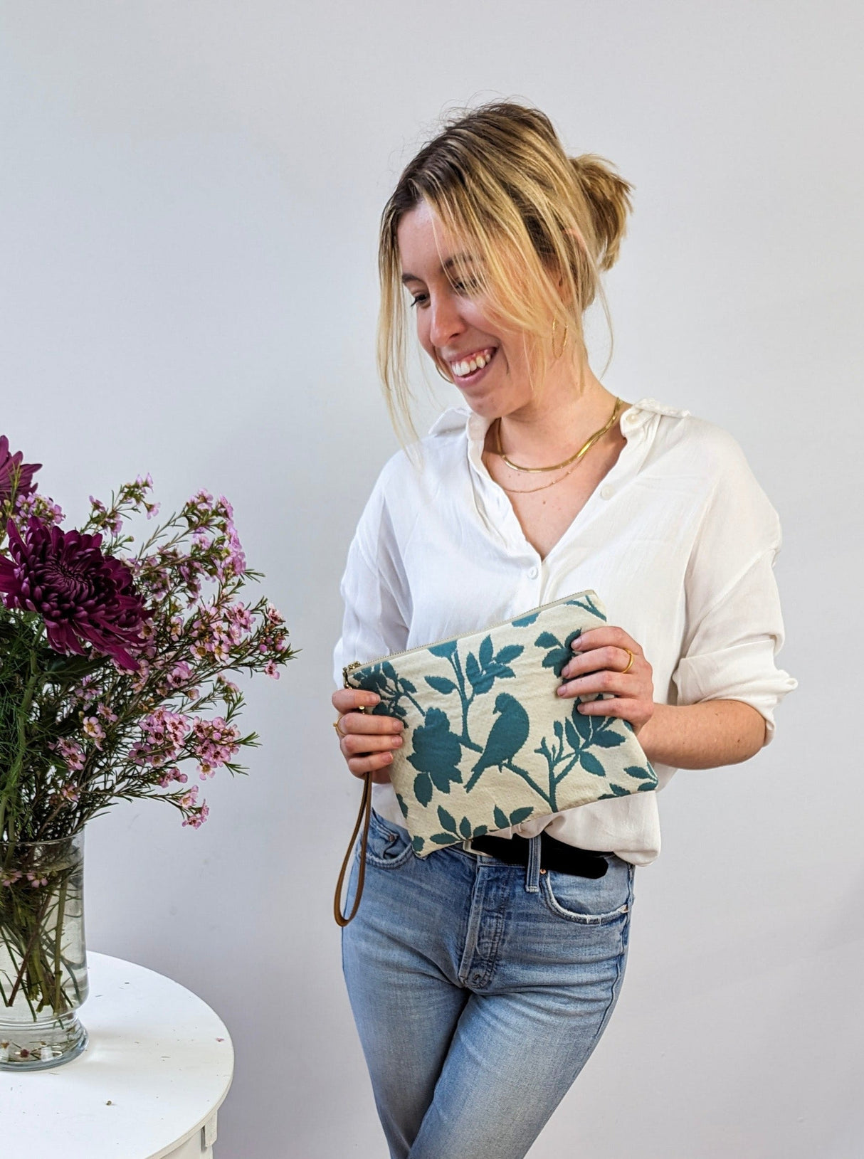 Bird Silhouette Wristlet Purse from Ash & Rose