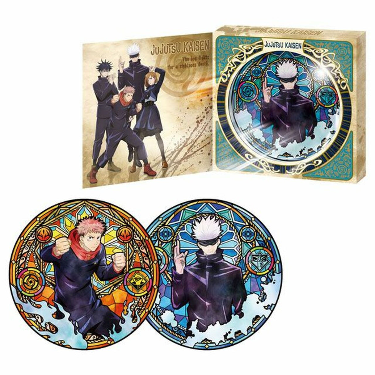 Bandai Jujutsu Kaisen Disc ART and Gum Jujutsu Kaisen Blind Box from Super Anime Store
