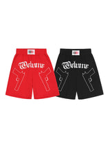 Double Pistols Embroidery Shorts From Niepce Inc