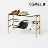 Expandable Shoe Rack (18" H)  - Steel - Forest Green from Yamazaki Home