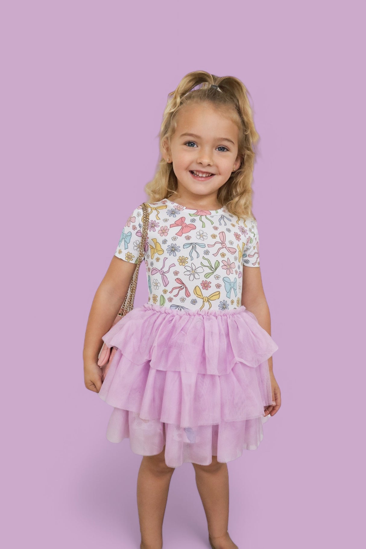 BOW GARDEN DREAM TUTU DRESS from DREAM BIG LITTLE CO