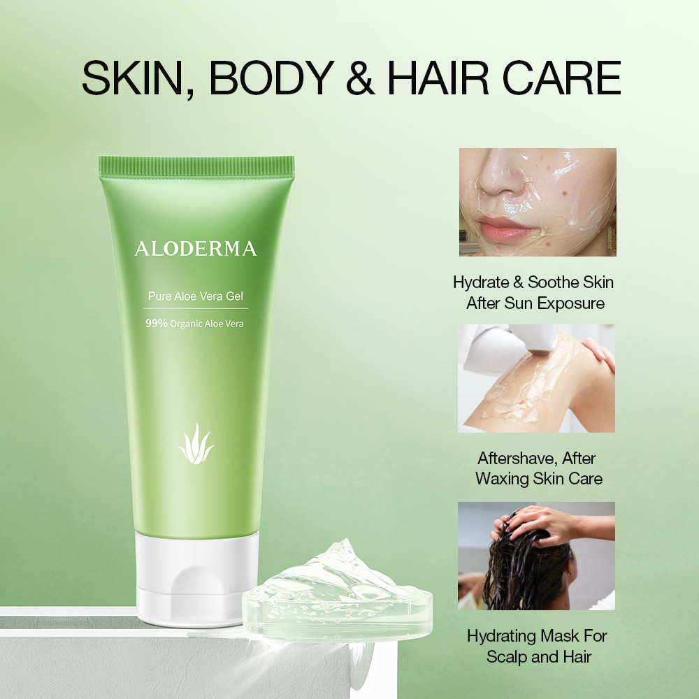 Pure Aloe Vera Gel 45G from ALODERMA