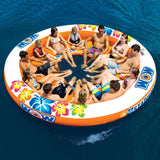 WOW Sports Floating 12 Person Water Lounge & Island - Stadium Islander (14-2090) from Jupiter Gear