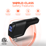HyperGear Hybrid 2.1A Dual USB Car/Wall Charger from Jupiter Gear Home