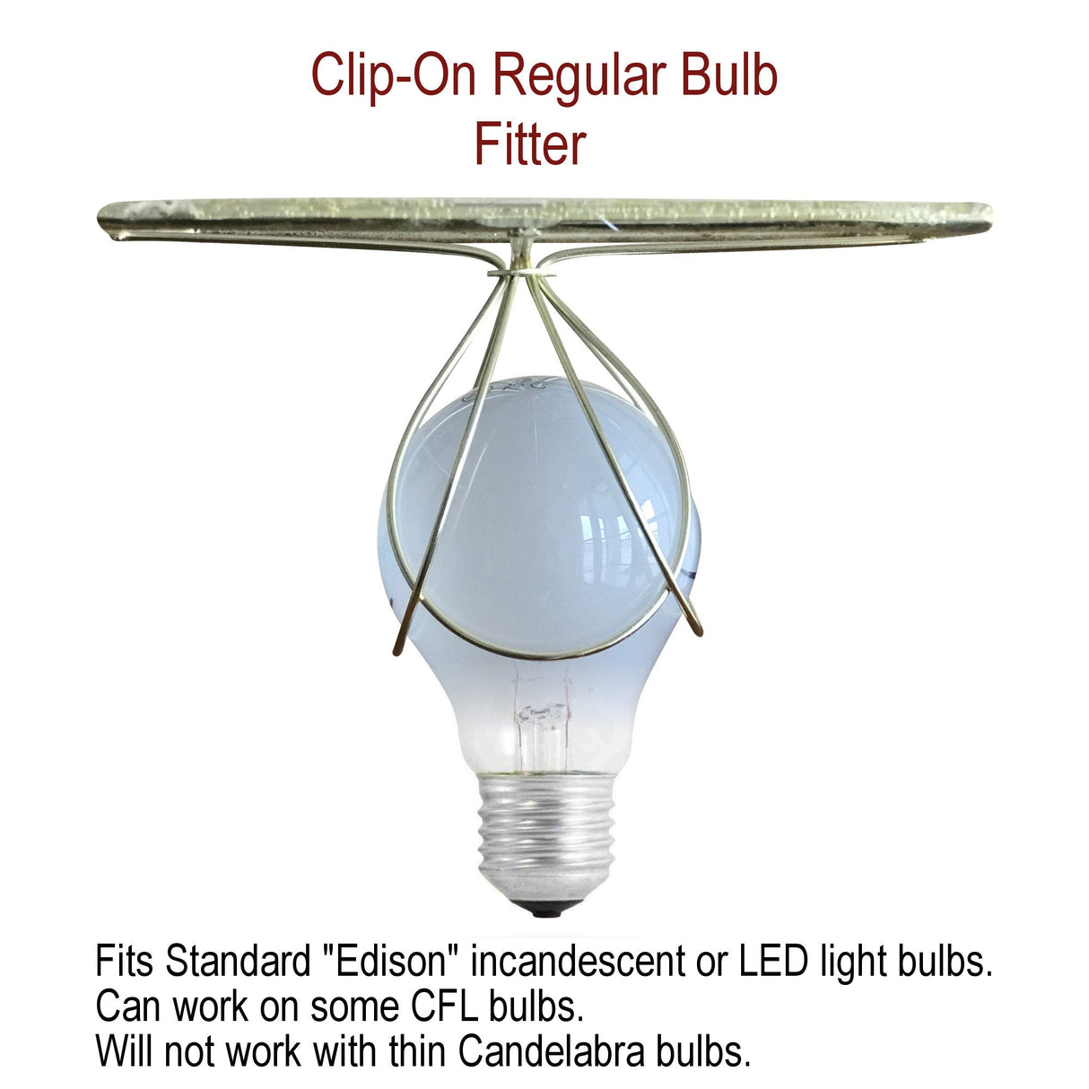 Textured Slate 8"W x 7"H [Navy Blue] Clip-On Lamp shade From LampsUSA