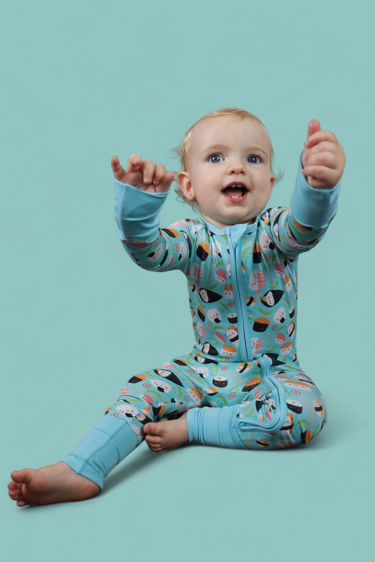 ROLLING IN SUSHI DREAM ROMPER from DREAM BIG LITTLE CO