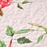 DaDa Bedding Set of 4-Pieces Romantic Roses Pink Floral Quilted Dining Placemats 13” x 19” (879) from DaDalogy Bedding Collection