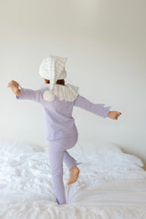 Pastel Purple Holiday Elf Pajama Costume from Band of the Wild