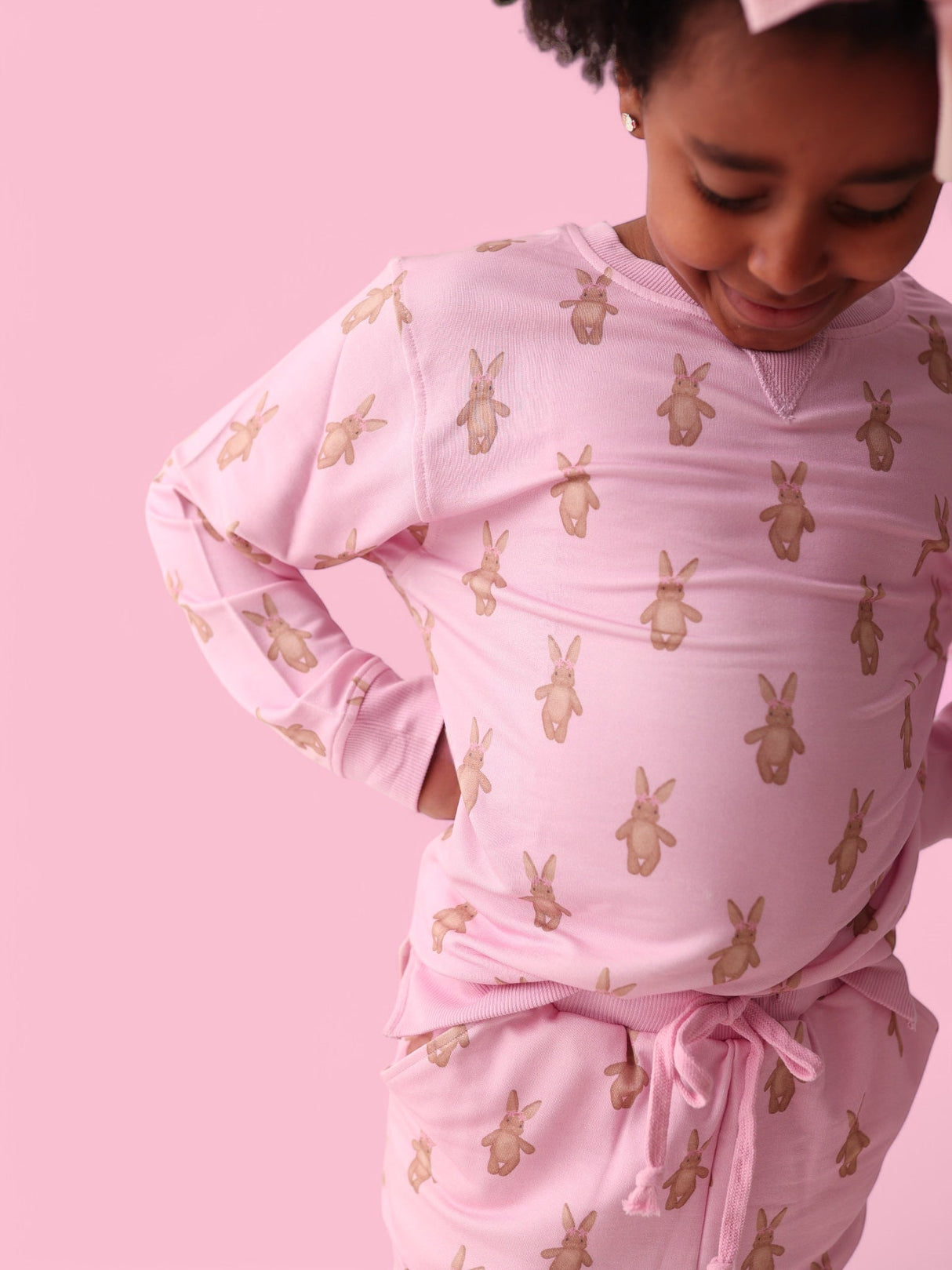 BLUSHIN' BUNNIES DREAM PULLOVER from DREAM BIG LITTLE CO