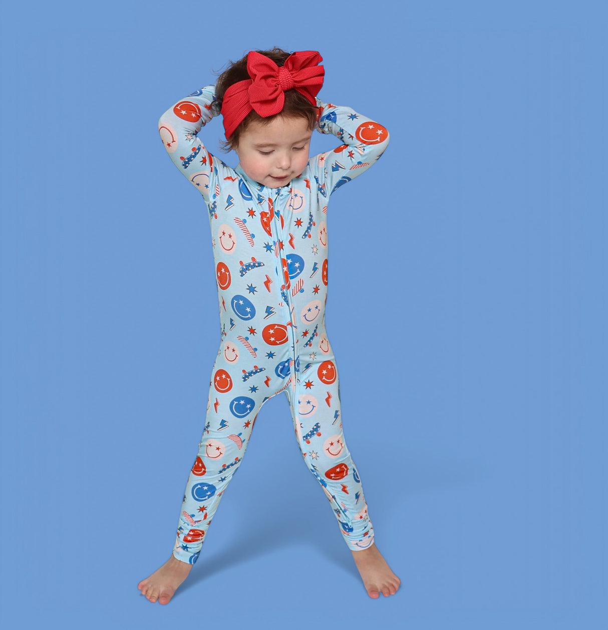 FREEDOM SKATIN' SMILES DREAM ROMPER from DREAM BIG LITTLE CO
