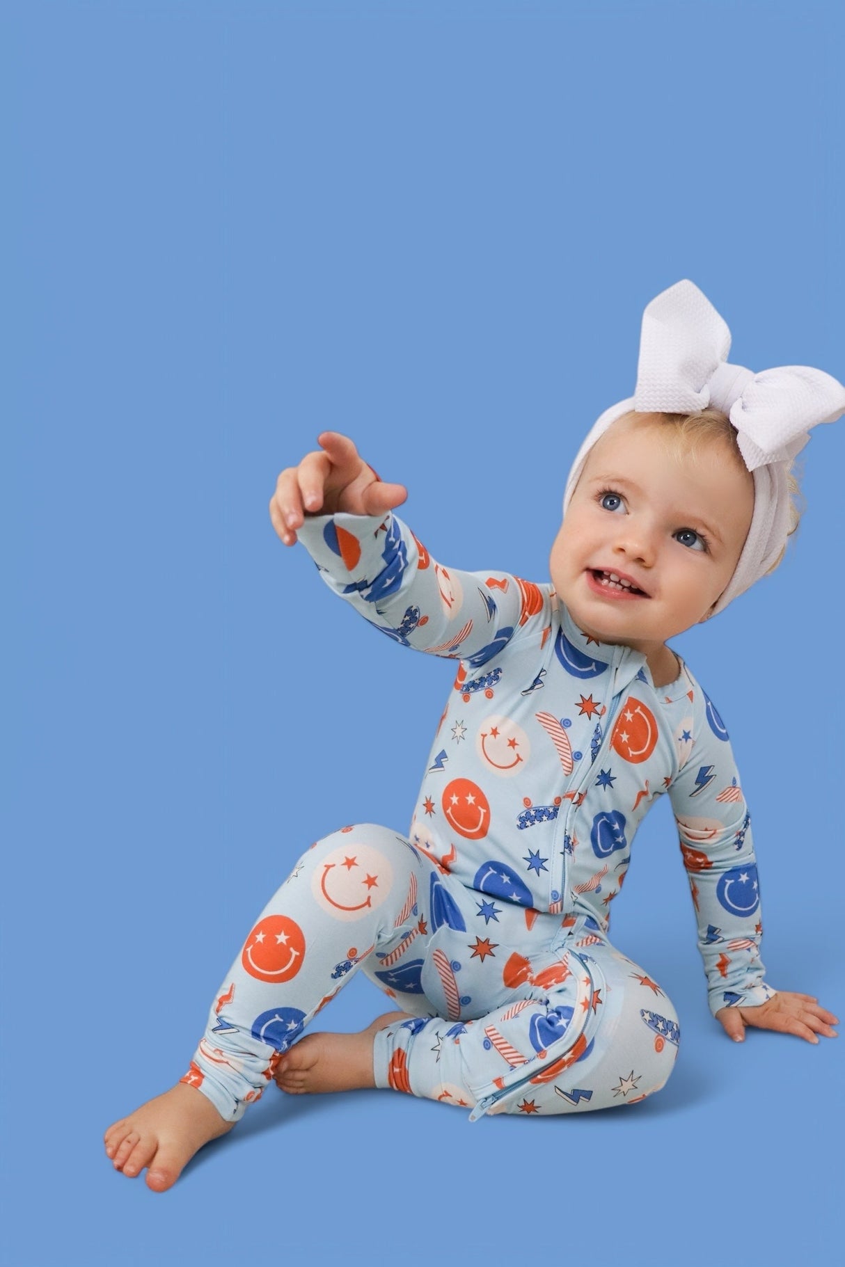 FREEDOM SKATIN' SMILES DREAM ROMPER from DREAM BIG LITTLE CO