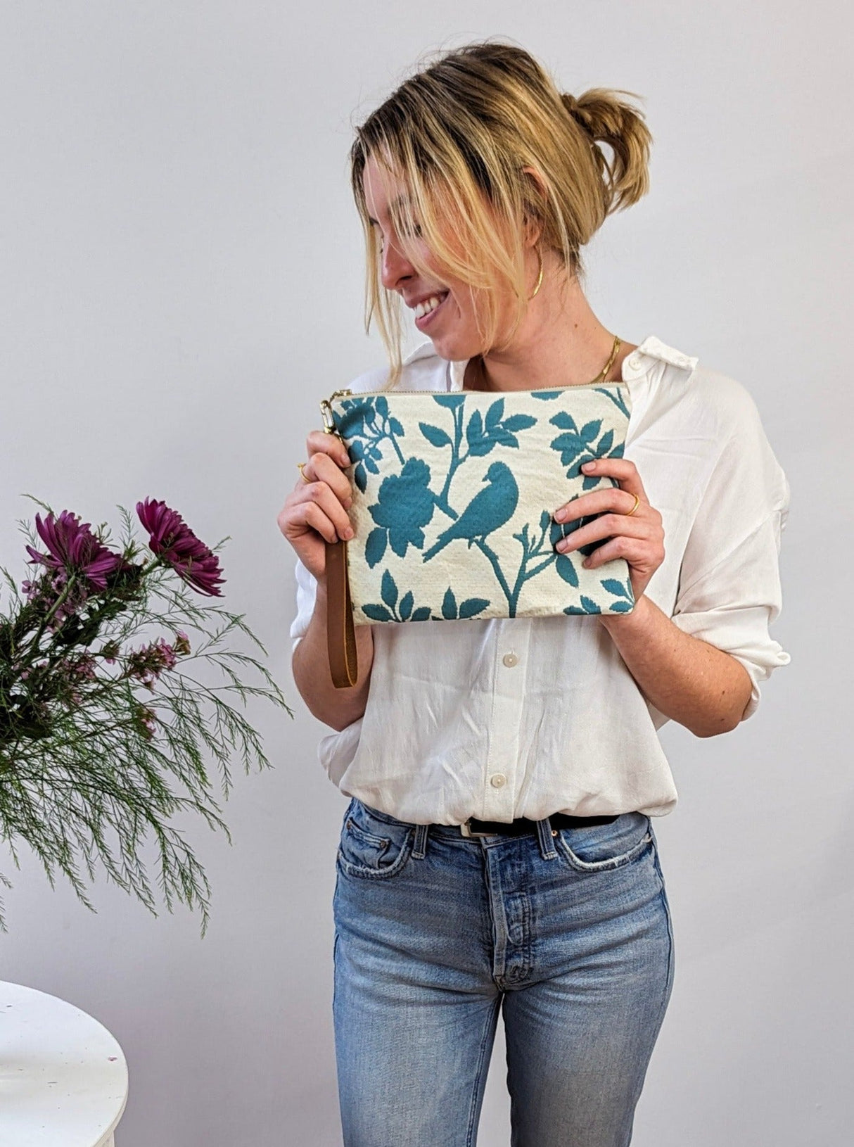 Bird Silhouette Wristlet Purse from Ash & Rose