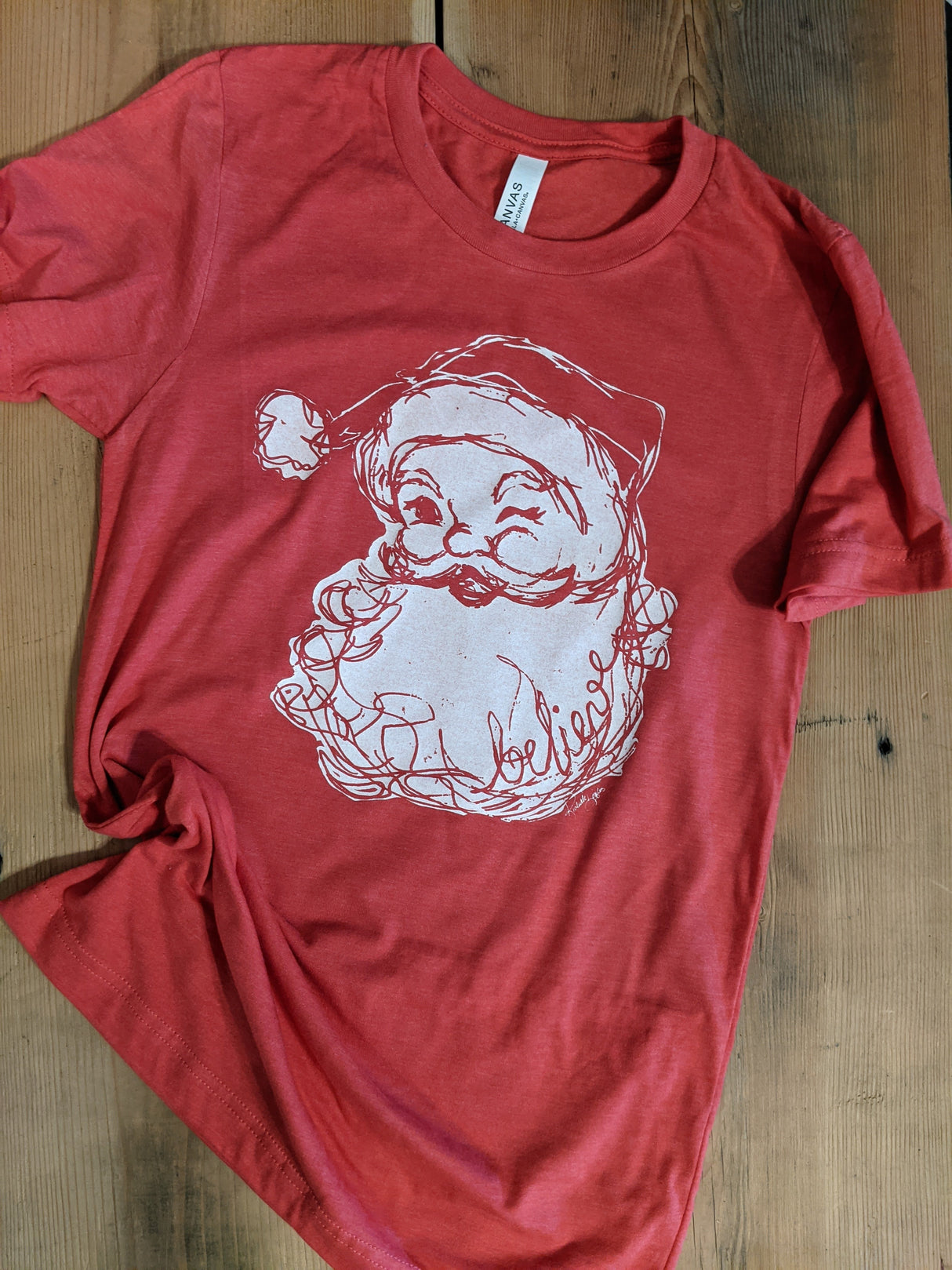 Santa Tshirt from The Goat Stock