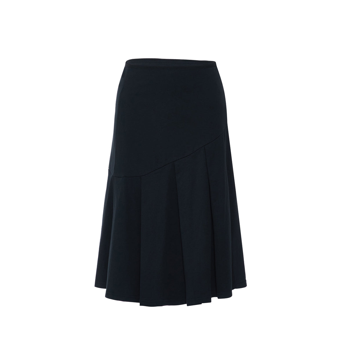 MM COTTON HALF PLEAT - BLACK from Mia Mod