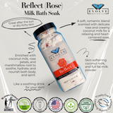 Milk Bath - Reflect (Rose) from Evolve Botanica