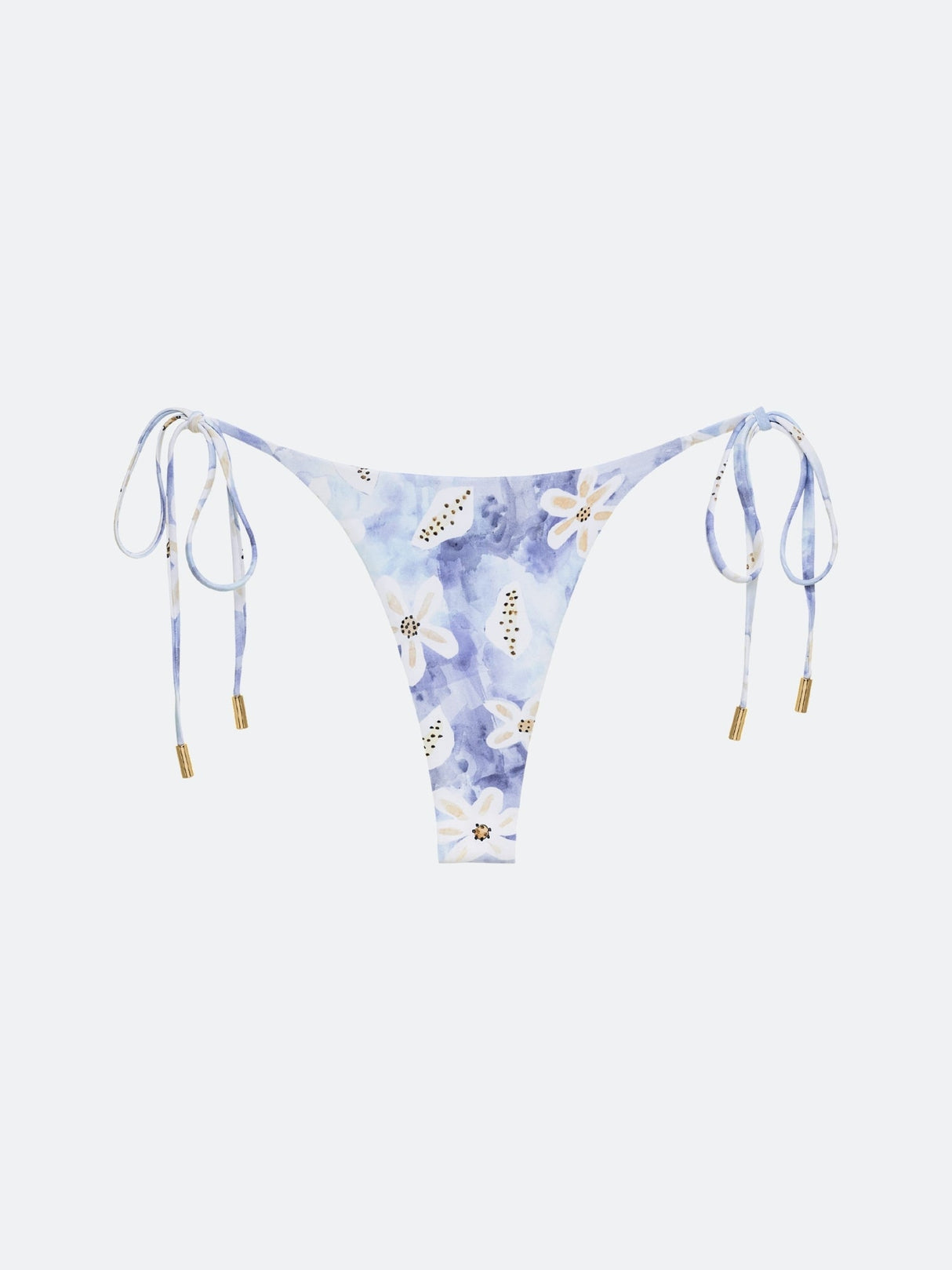 LA JOLLA CHEEKY BIKINI BOTTOM - TIE DYE FLORAL From ELYSIIAN