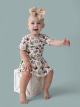 EXCLUSIVE PUP CUPS DREAM BODYSUIT DRESS from DREAM BIG LITTLE CO