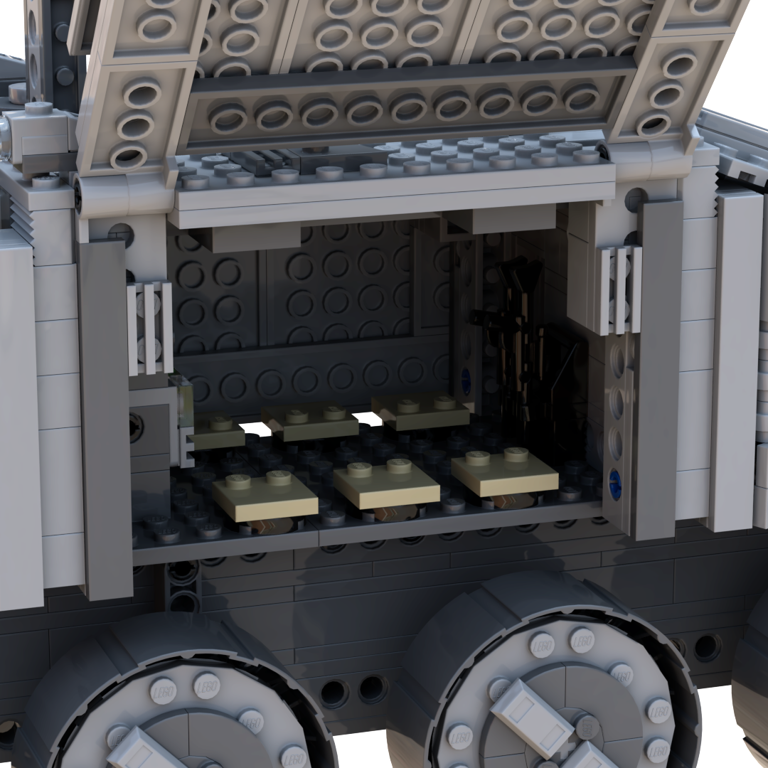 11917: CLONE TURBO TANK from REPUBLICBRICKS