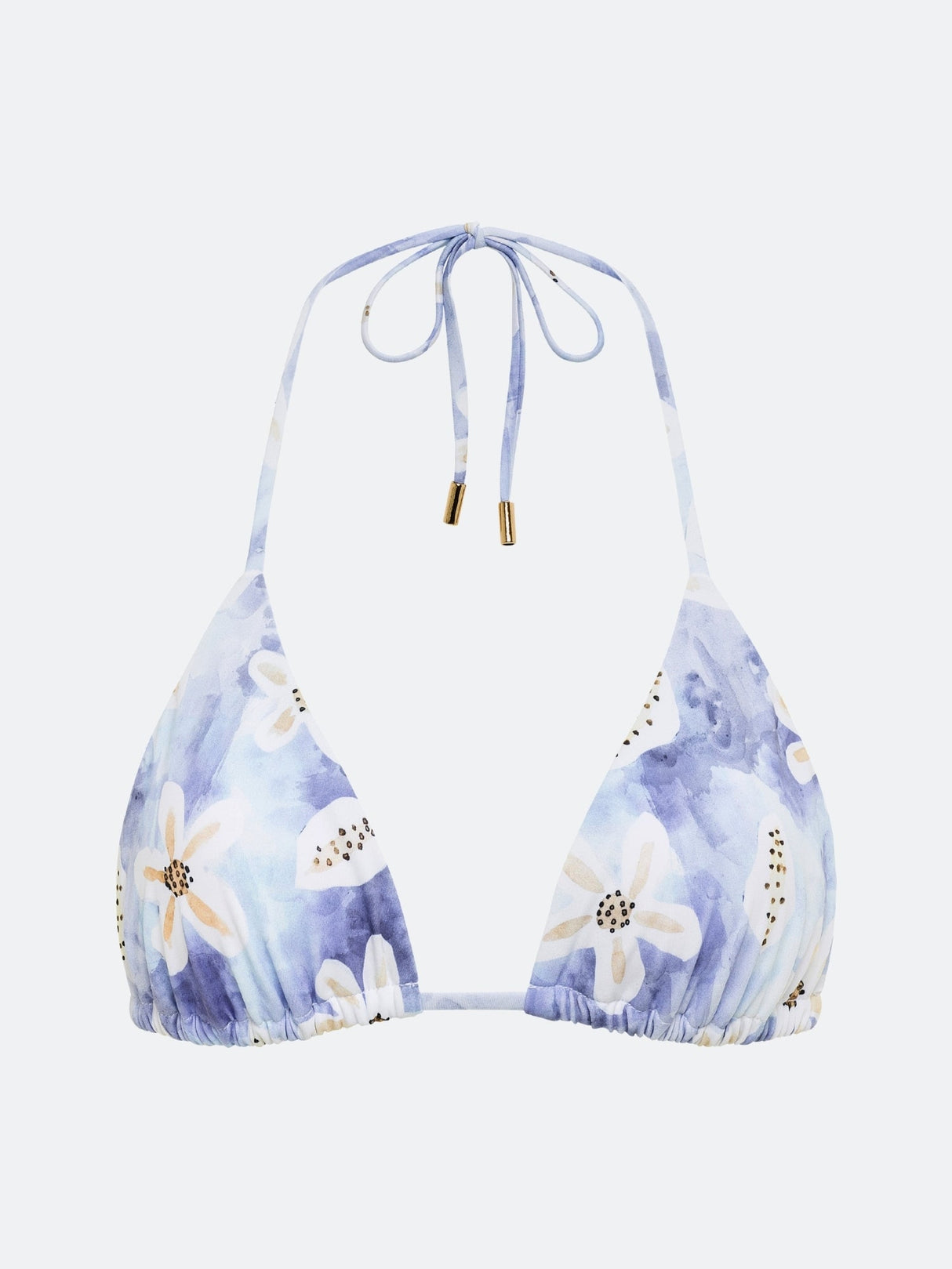 LA JOLLA BIKINI TOP - TIE DYE FLORAL From ELYSIIAN