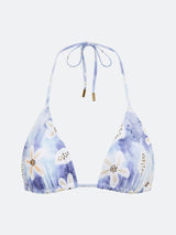LA JOLLA BIKINI TOP - TIE DYE FLORAL From ELYSIIAN