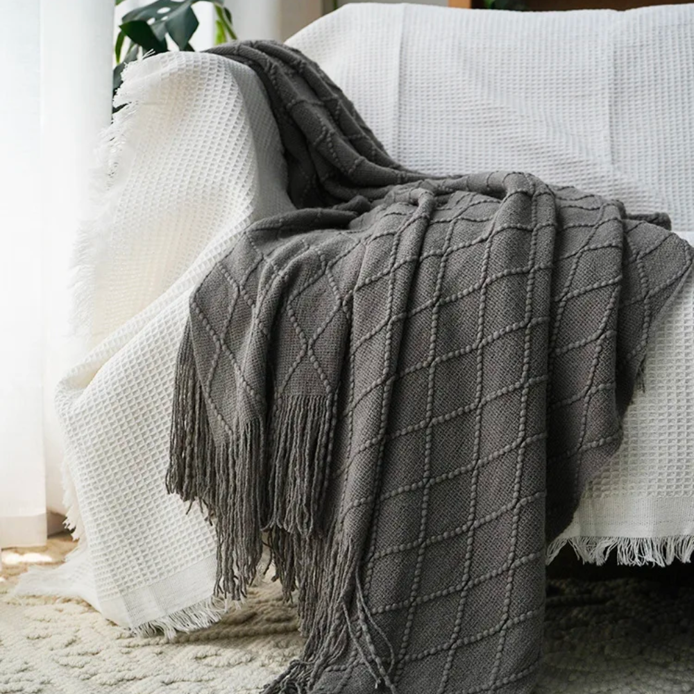Sunset Siesta Sofa Blanket from Moderny